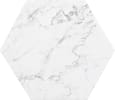 Carrara hex 14x16,3